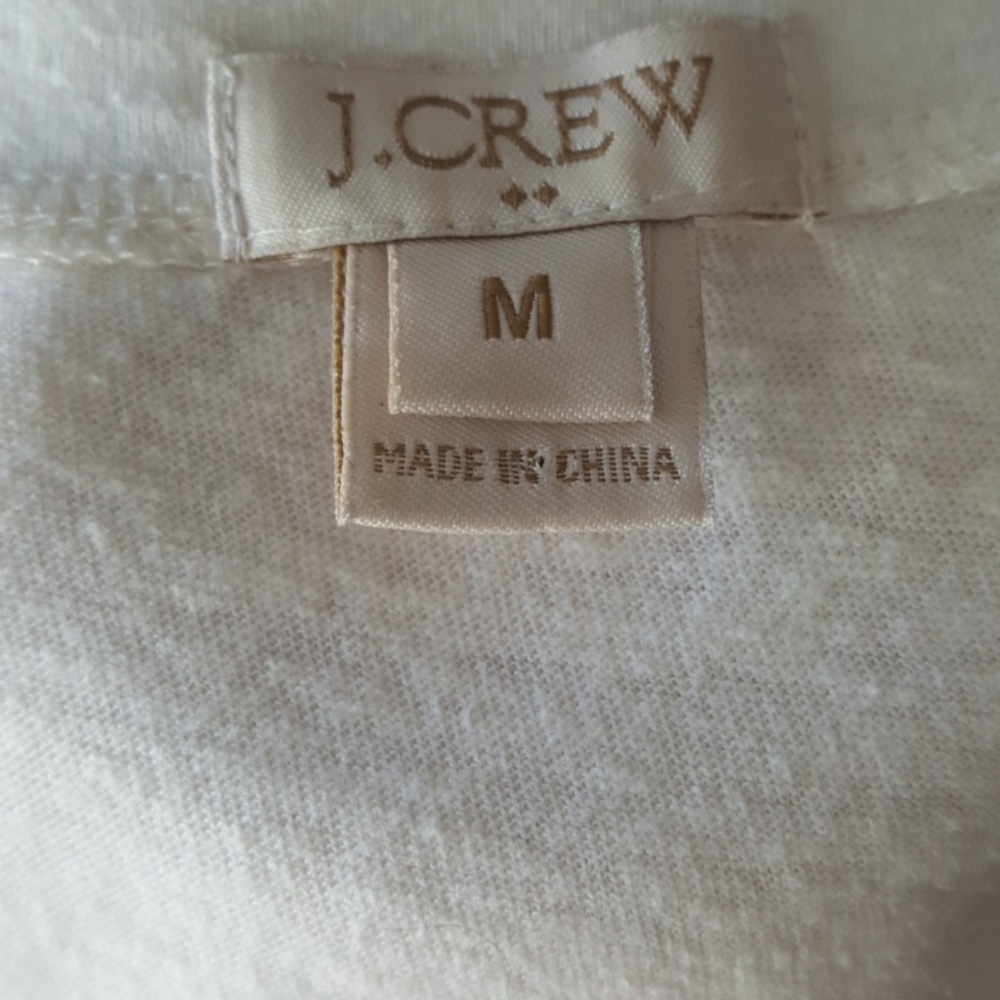 J.Crew Embroidered Top - Picture 6 of 7